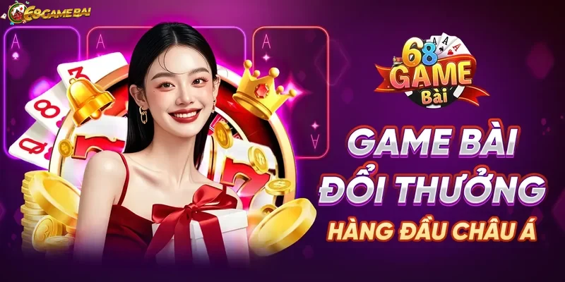 Hình ảnh giao diện chính sau khi TẢI APP 68GAMEBAI về thiết bị