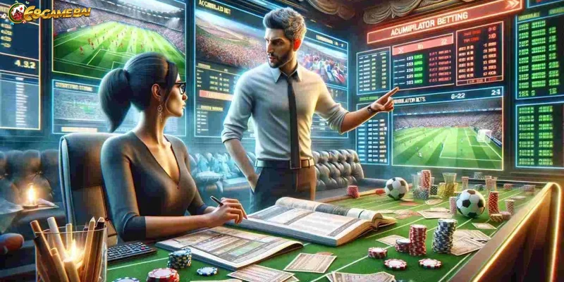 Hình ảnh giao diện trang cá cược thể thao nổi bật trên web