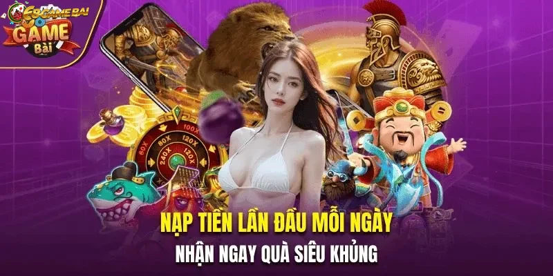 Người dùng thao tác nạp tiền nhanh gọn trên ứng dụng 68gamebai